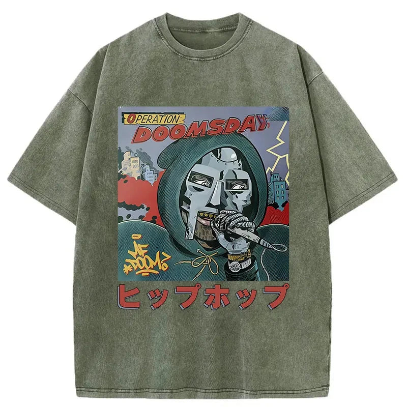 Mf Doom Japan Vintage T-Shirt-moweekender