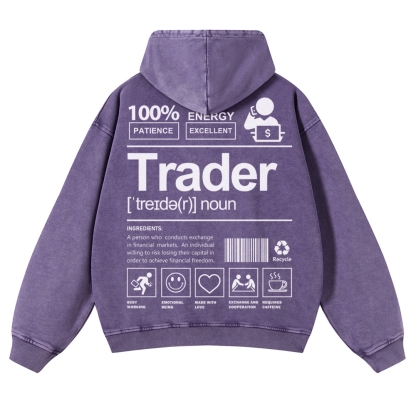 Trader Casual Washed Hoodie-moweekender