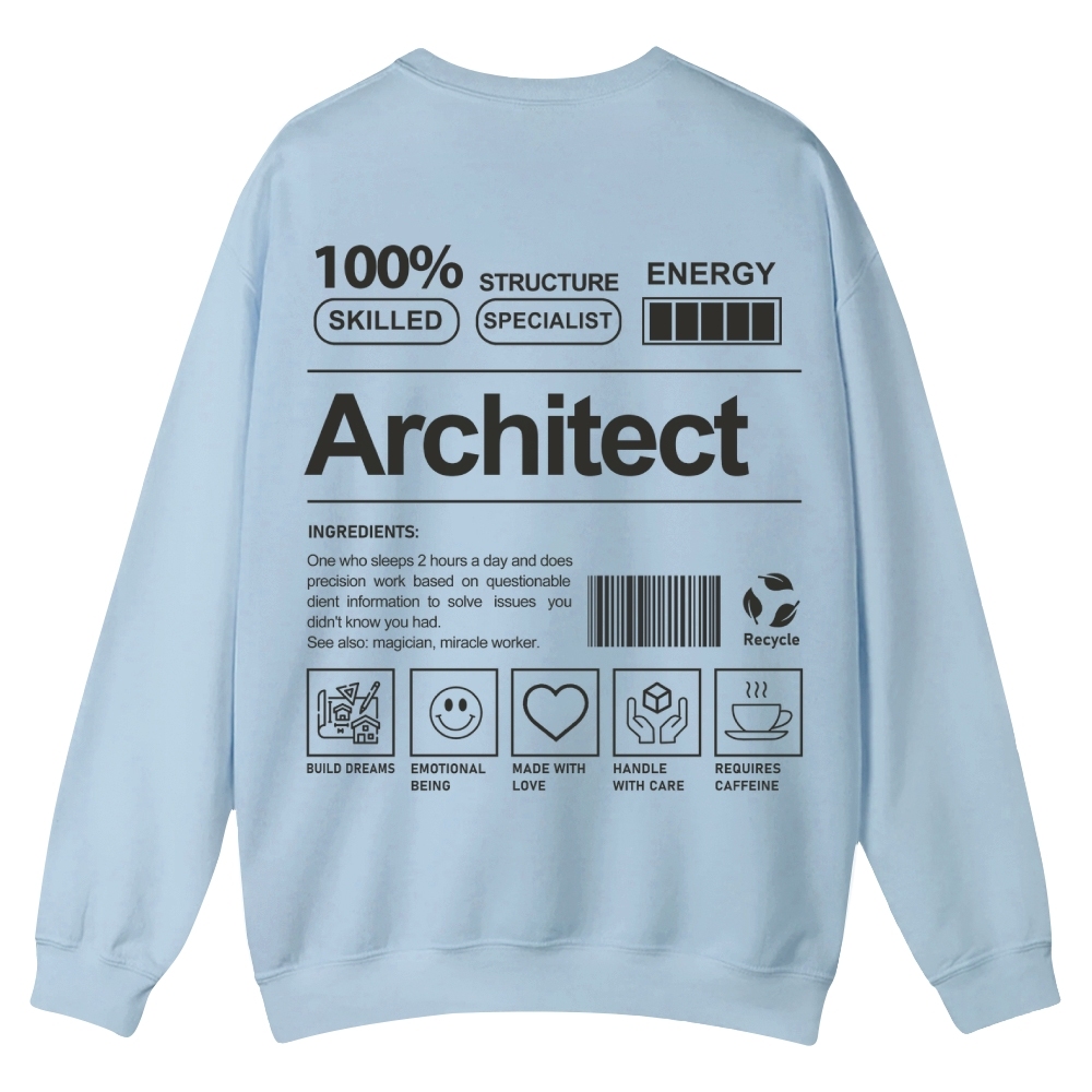 Architect Casual Crewneck Sweatshirt