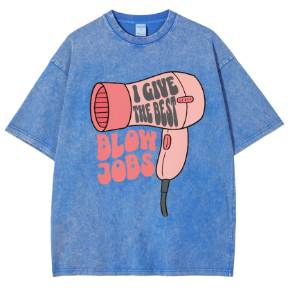 In My Hair Stylist Era Unisex Fit Washed T-Shirt-moweekender