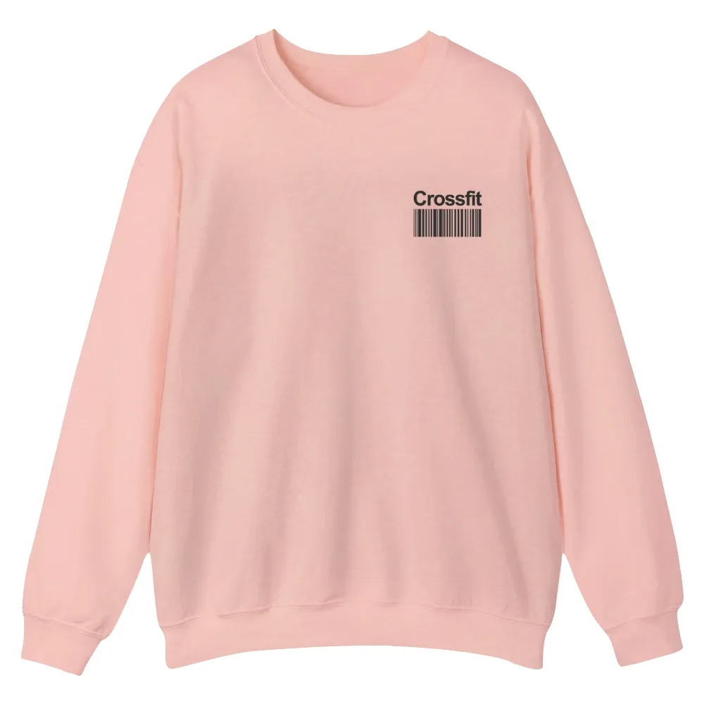 Crossfit Printed Crew Neck Sweatshirt-moweekender