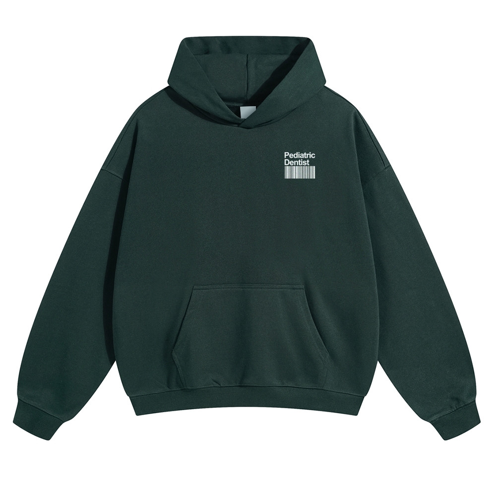 Pediatric Dentist Solid Color Hoodie-moweekender