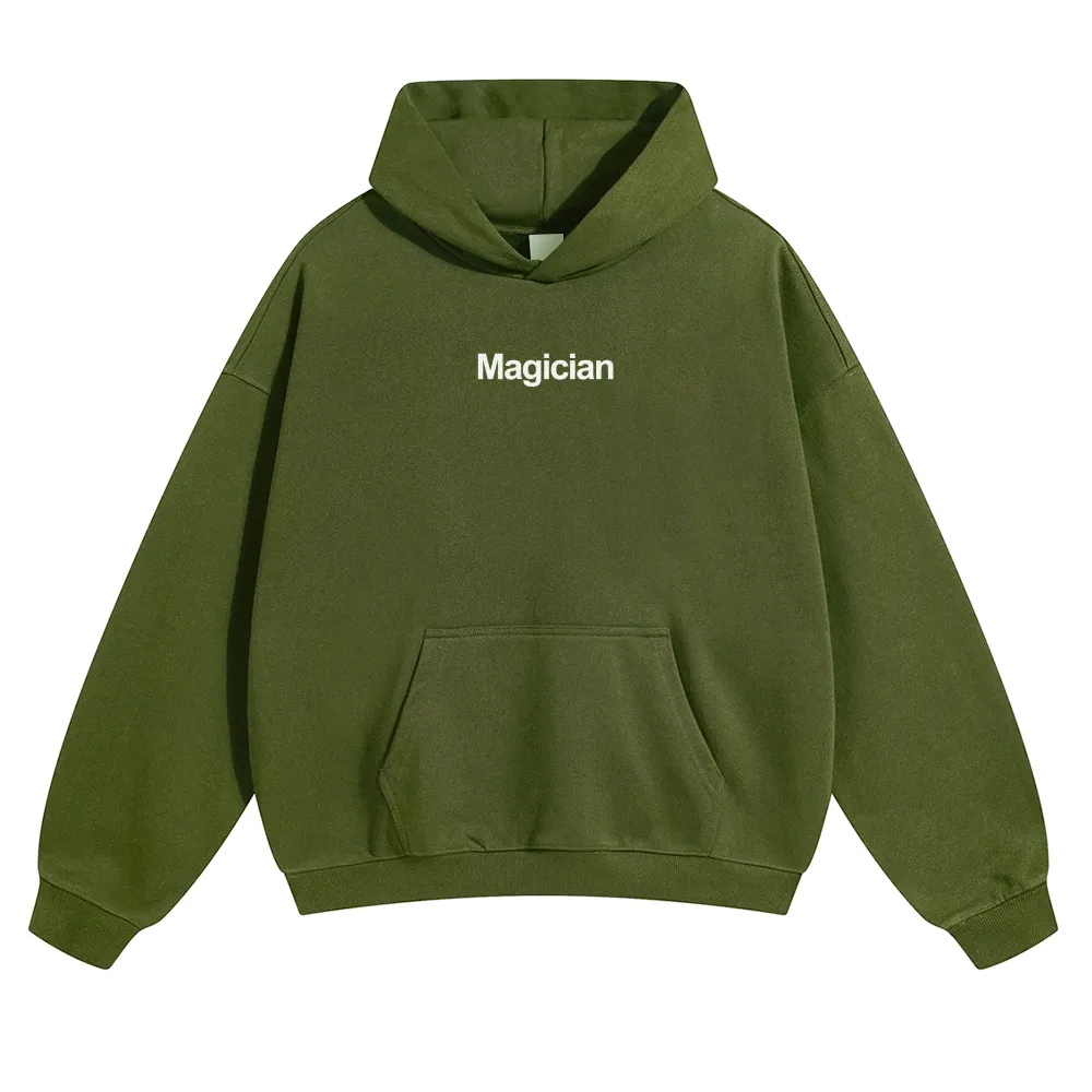 Magician Unisex Casual Anime Print Hoodie-moweekender