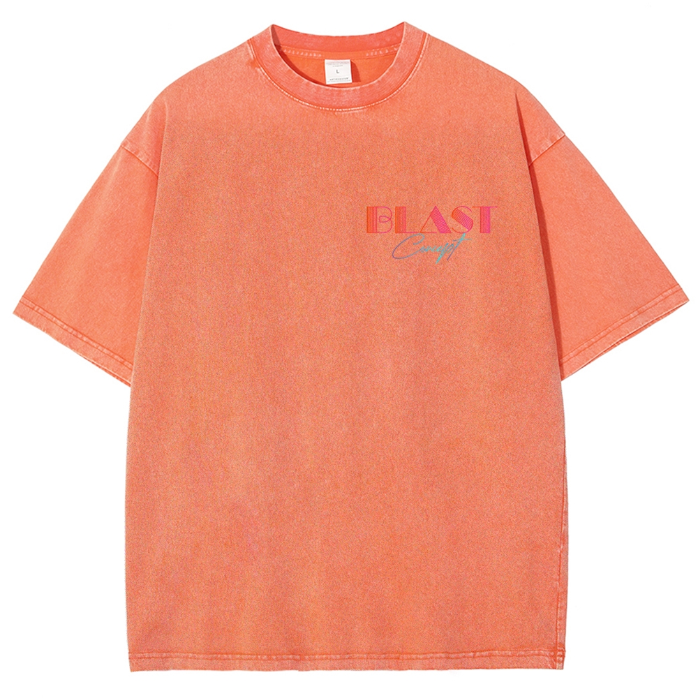Unisex Fit Washed T-Shirt-moweekender