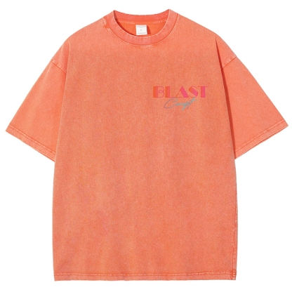 Unisex Fit Washed T-Shirt-moweekender
