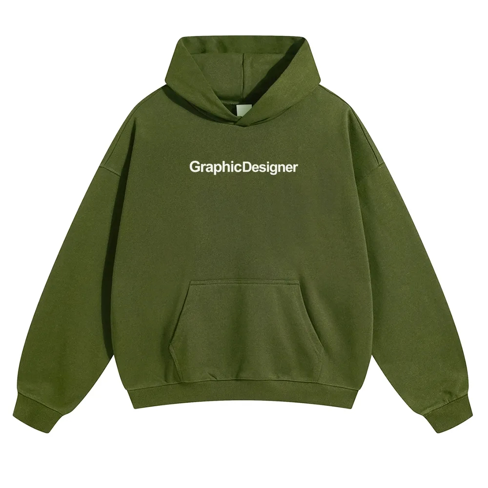 Graphic Designer Unisex Casual Anime Print Hoodie-moweekender