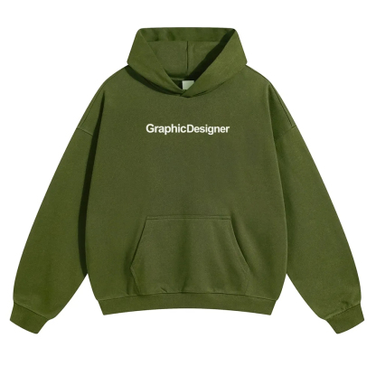 Graphic Designer Unisex Casual Anime Print Hoodie-moweekender