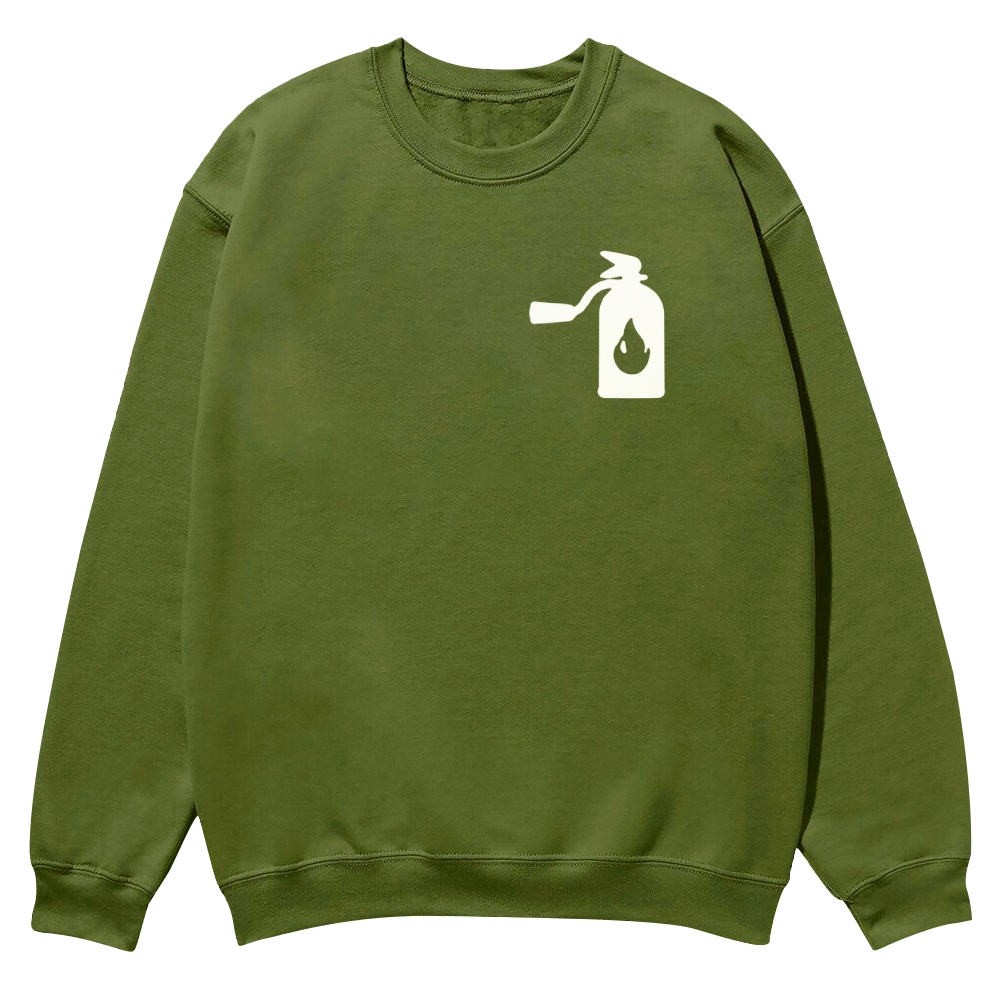Firefighter Casual Crewneck Sweatshirt-moweekender
