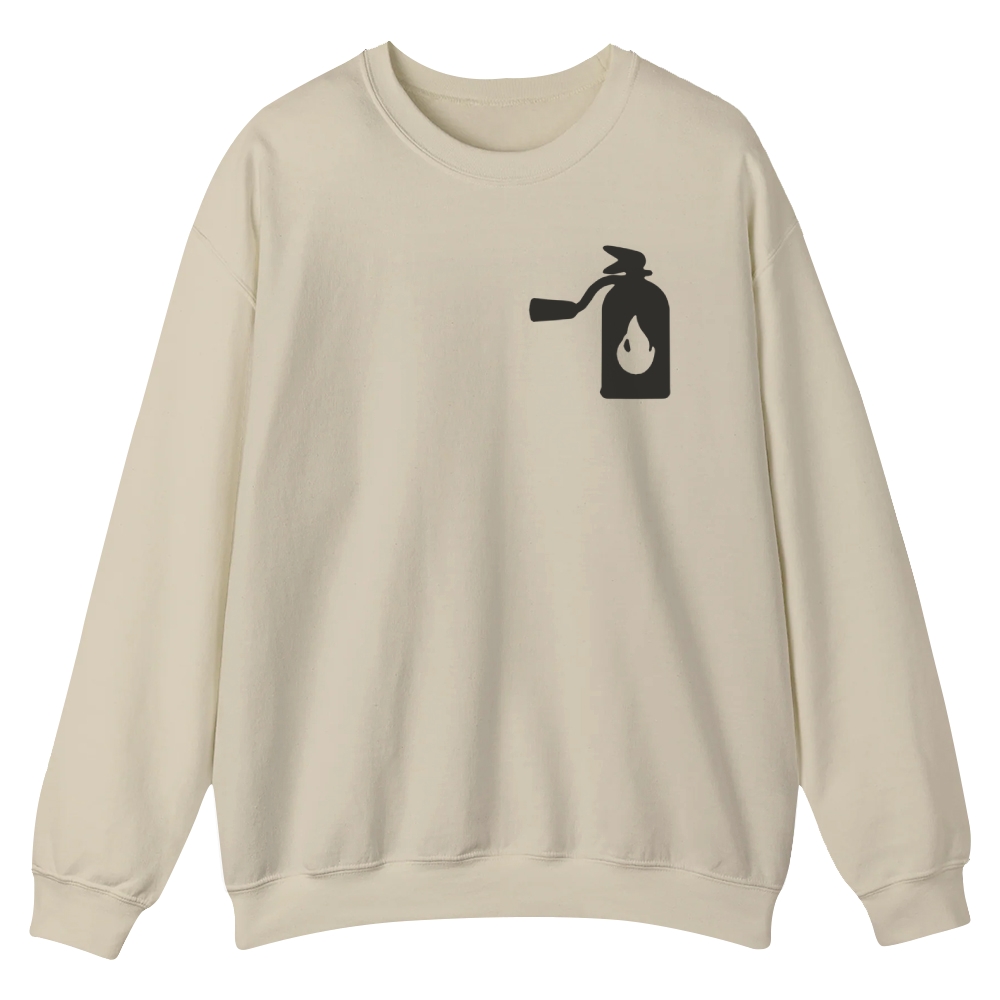 Firefighter Casual Crewneck Sweatshirt-moweekender