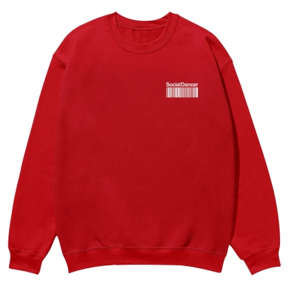 Social Dancer Casual Crewneck Sweatshirt-moweekender