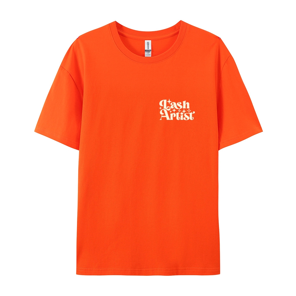 Lash Artist Casual Short Sleeve T-Shirt-moweekender