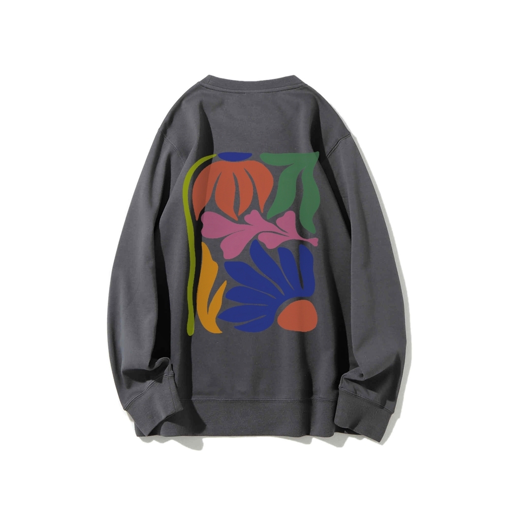 Wildflowers Matisse Art Casual Crewneck Sweatshirt-moweekender