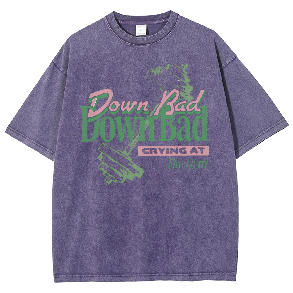 Down Bad Vintage Snowflake Washed T-Shirt-moweekender