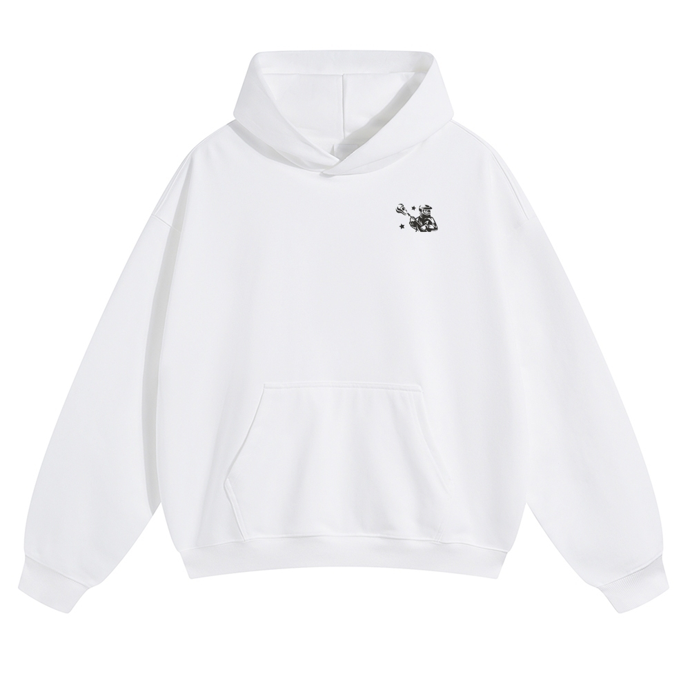 Lacrosse Player Unisex Casual Anime Print Hoodie-moweekender