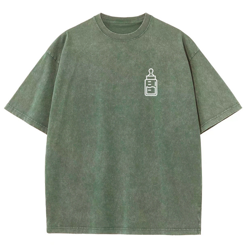 Childminder Unisex Fit Washed T-Shirt-moweekender