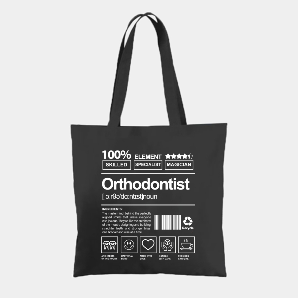 Orthodontist Tote Bag-moweekender