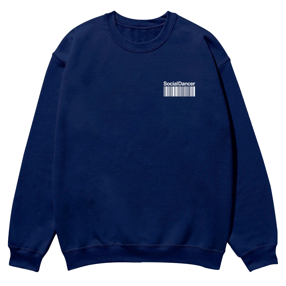 Social Dancer Casual Crewneck Sweatshirt-moweekender