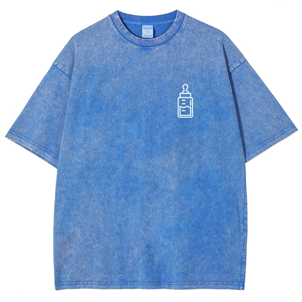 Childminder Unisex Fit Washed T-Shirt-moweekender