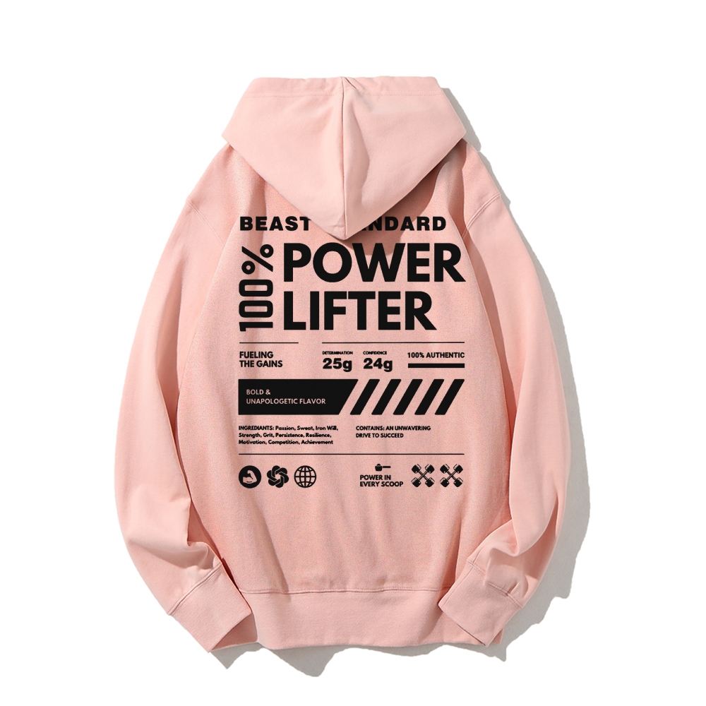 Power Lifter Casual Hoodie-moweekender