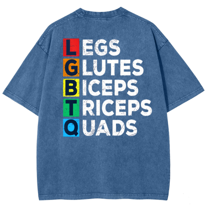 Legs Unisex Vintage Washed Short Sleeve T-Shirt-moweekender