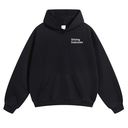 Driving Instructor Unisex Casual Anime Print Hoodie-moweekender