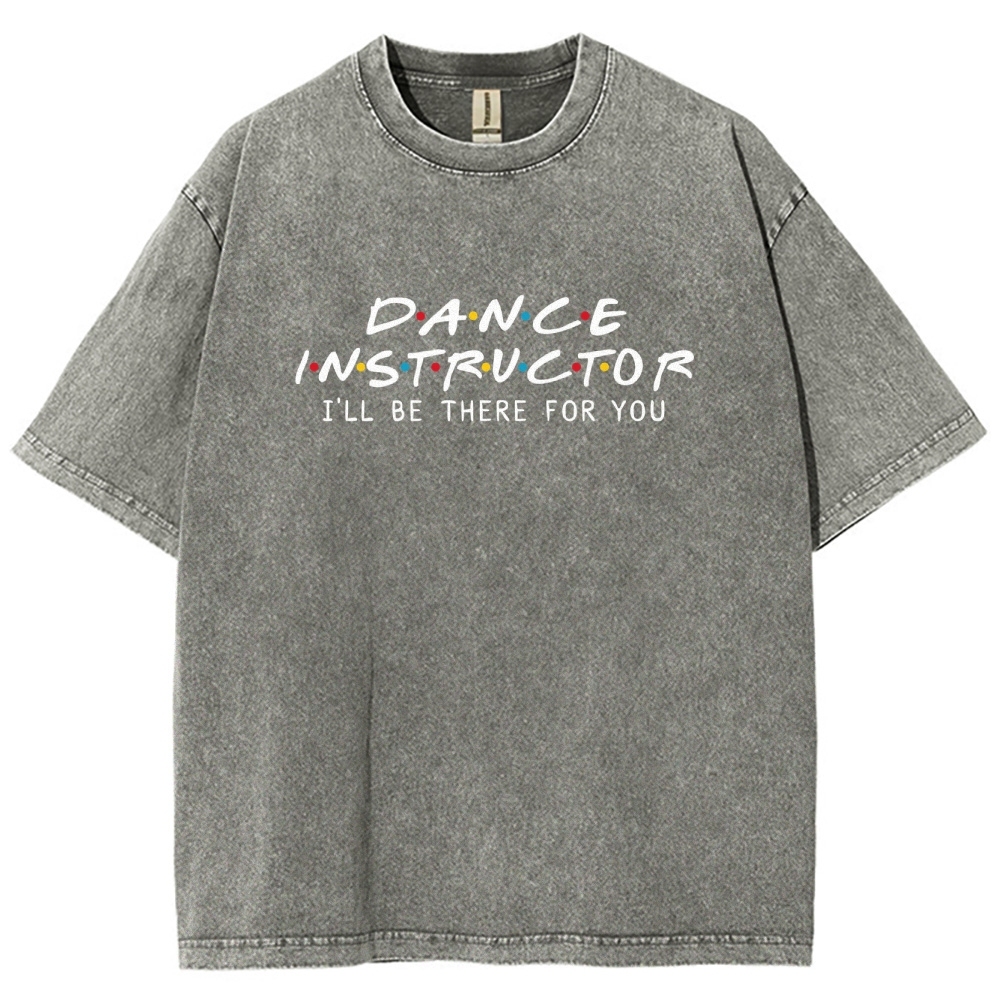 dance instructor Unisex Fit Washed T-Shirt-moweekender