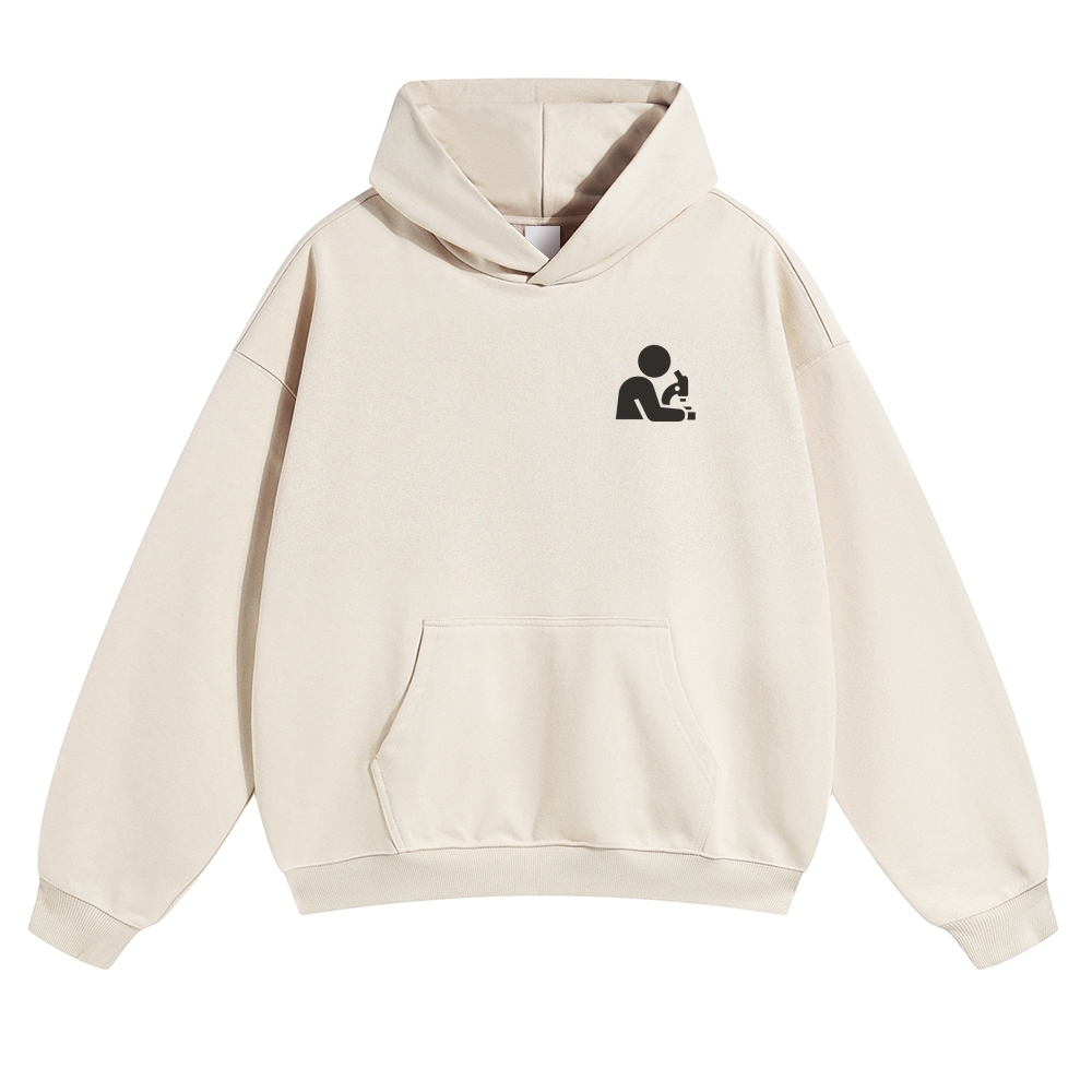 Laboratory Scientist Solid Color Hoodie-moweekender
