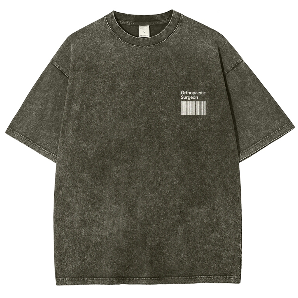 Orthopaedic Surgeon Unisex Fit Washed T-Shirt