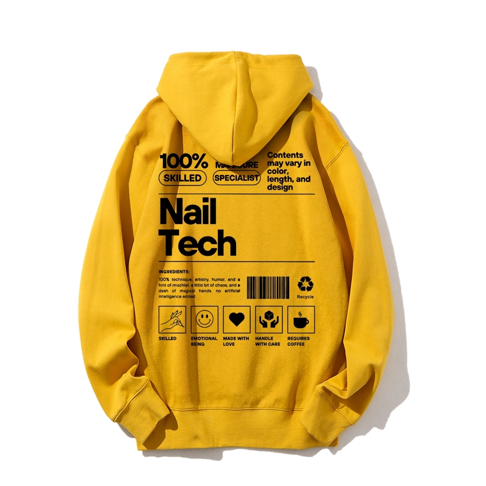 Nail Tech Casual Hoodie-moweekender