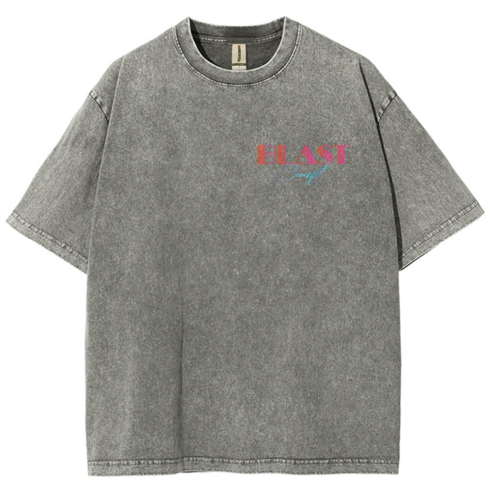 Unisex Fit Washed T-Shirt-moweekender