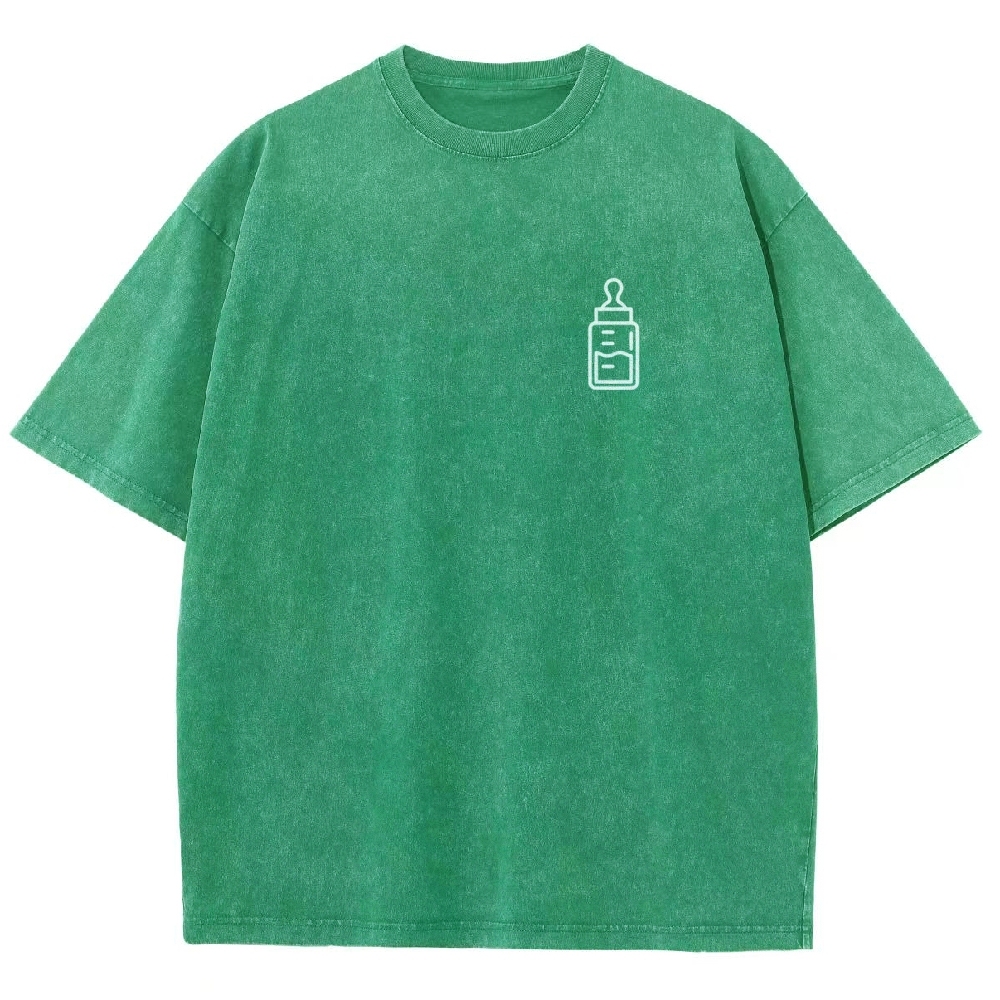 Childminder Unisex Fit Washed T-Shirt-moweekender