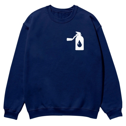 Firefighter Casual Crewneck Sweatshirt-moweekender