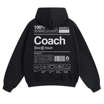 Coach Solid Color Hoodie-moweekender