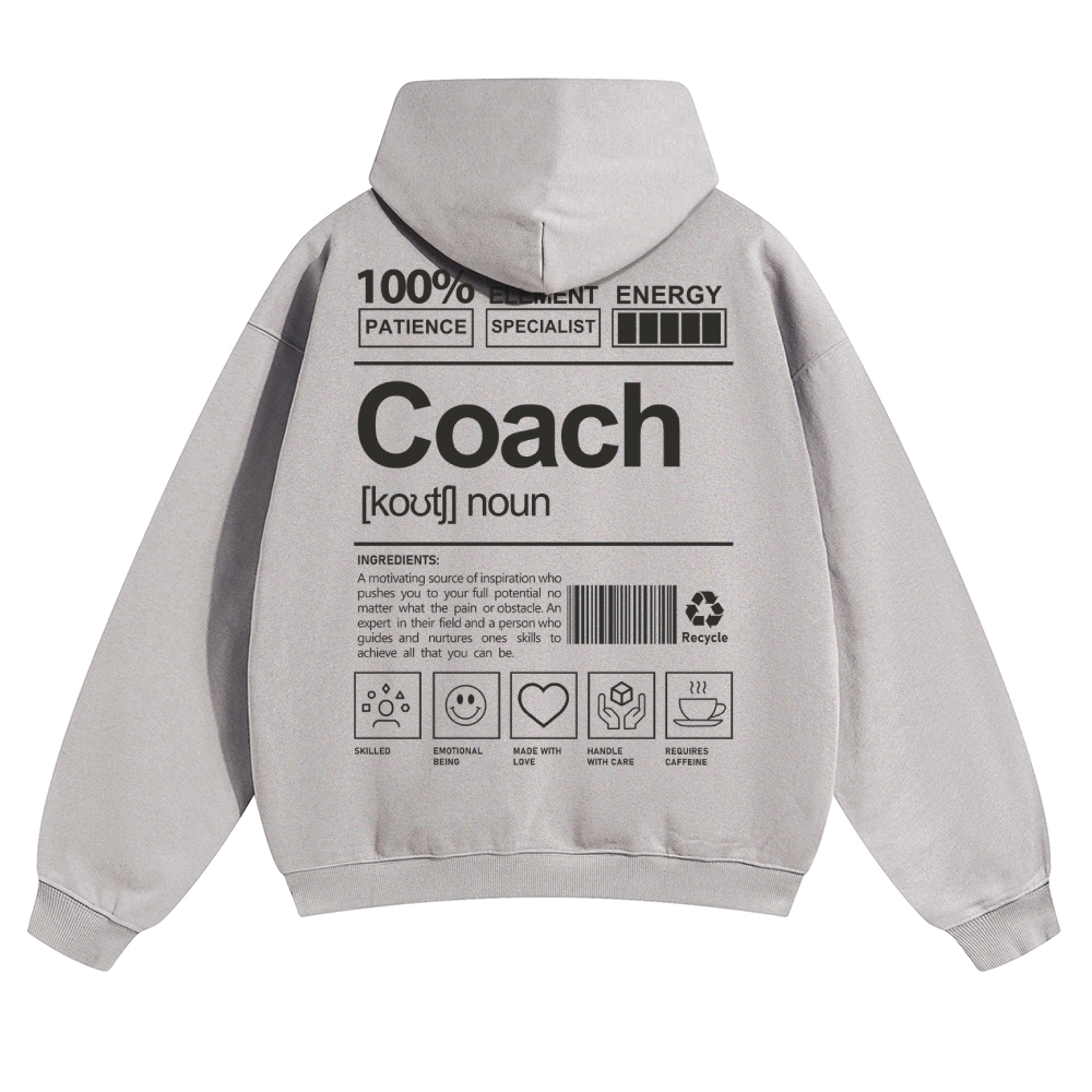 Coach Solid Color Hoodie-moweekender
