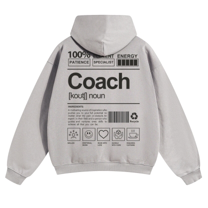 Coach Solid Color Hoodie-moweekender