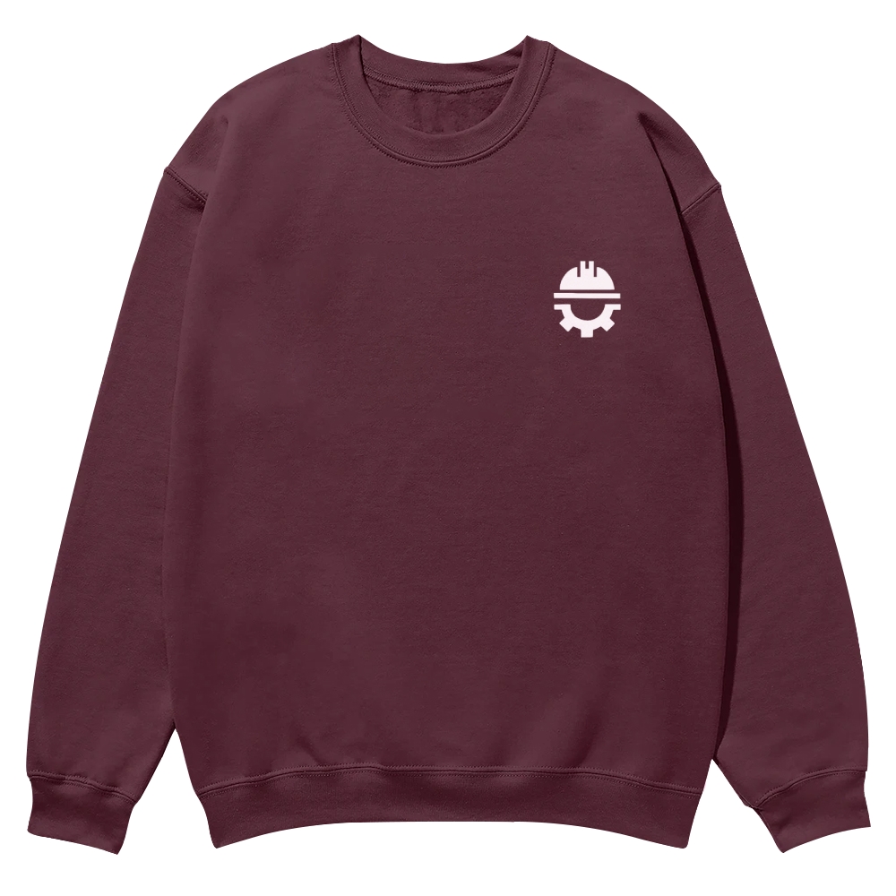 Civil Engineer Pattern Crew Neck Sweatshirt-moweekender