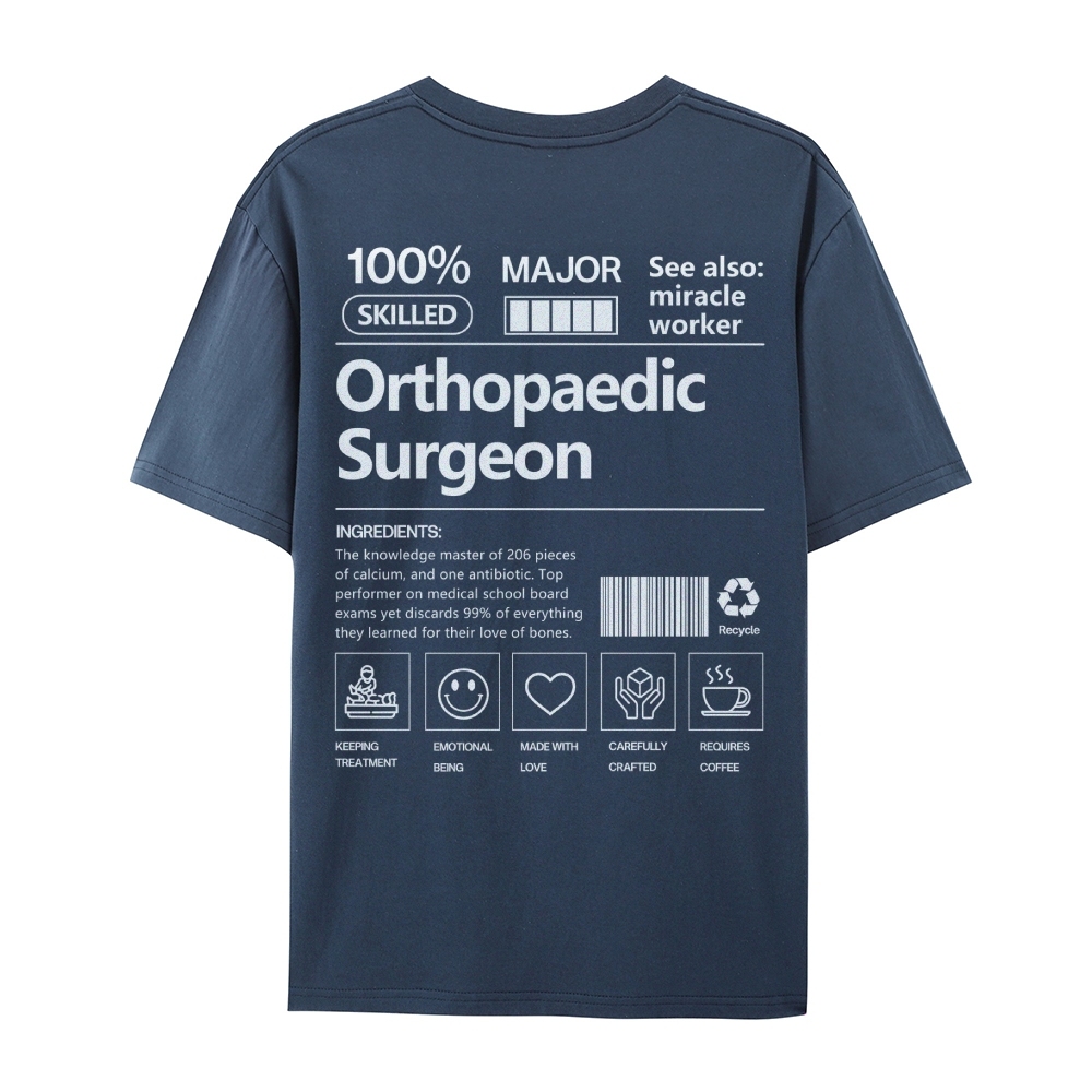 Orthopaedic Surgeon Casual Short Sleeve T-Shirt-moweekender