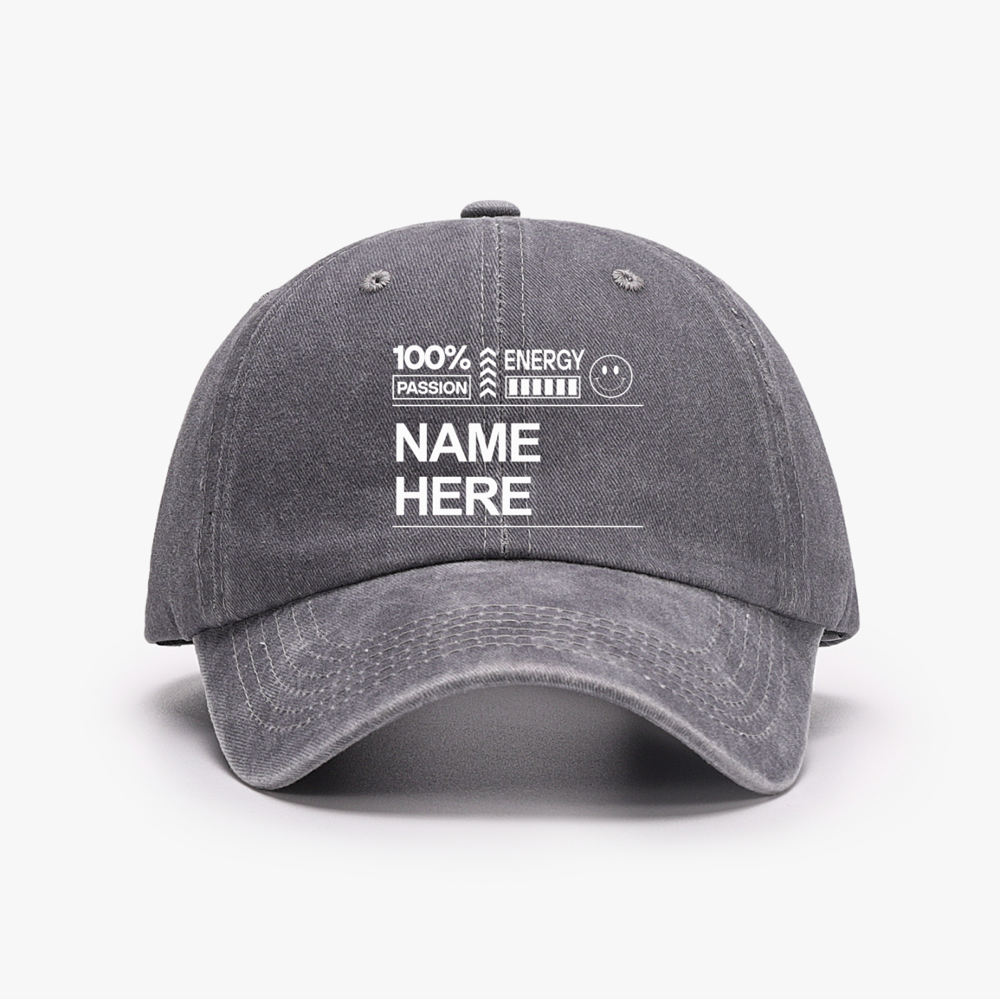 Customized Unisex Washed Vintage Baseball Cap