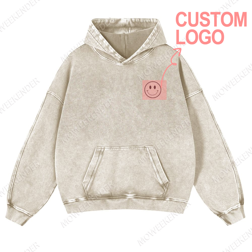 Completely Customized Unisex Fit Vintage Washed Hoodie