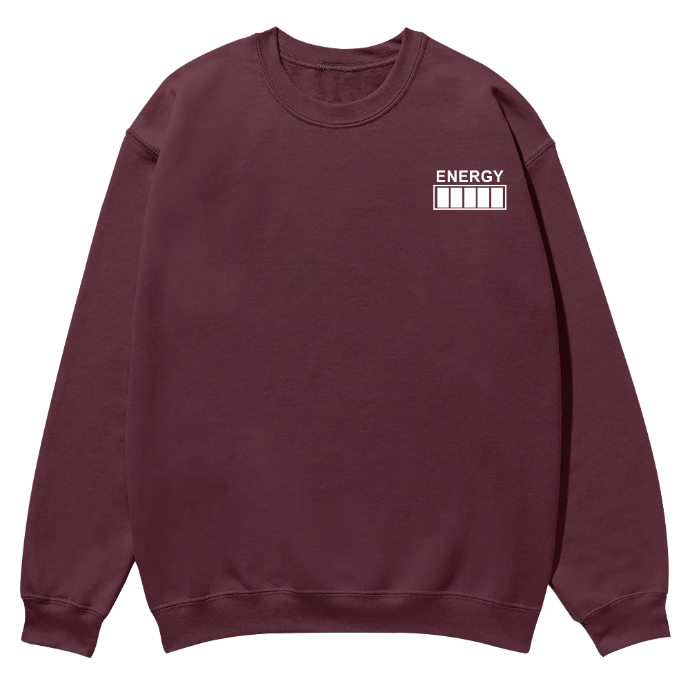 QR Code Customized Unisex Crew Sweatshirt