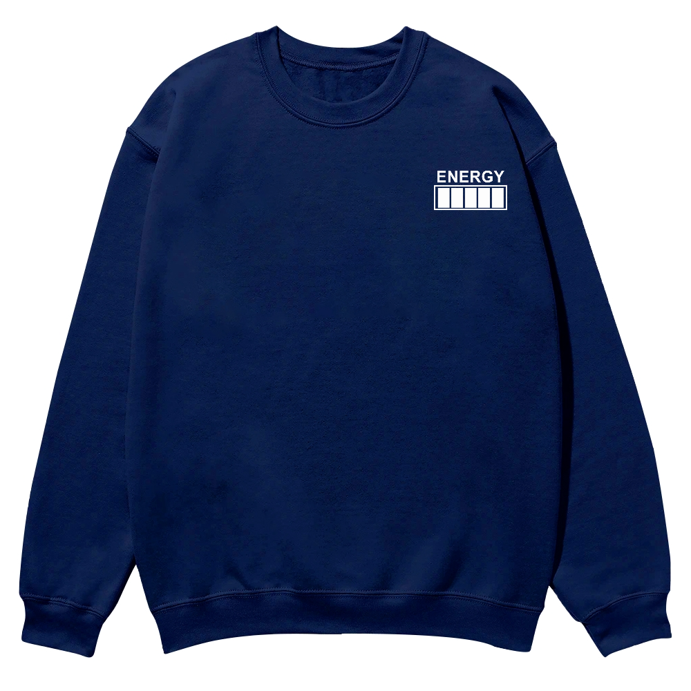 QR Code Customized Unisex Crew Sweatshirt