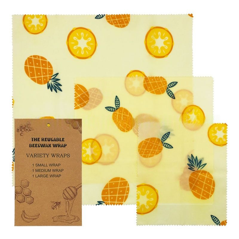 Organic cotton beeswax cling sheet