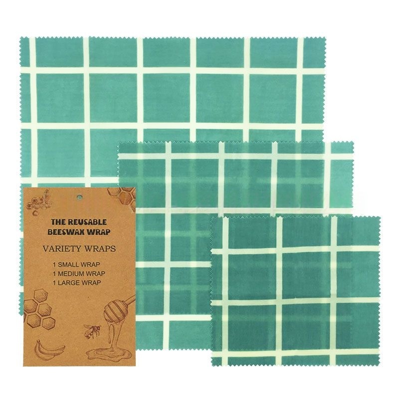 Organic cotton beeswax cling sheet