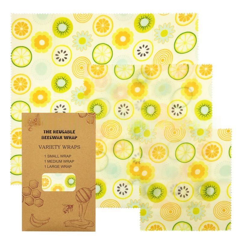 Organic cotton beeswax cling sheet
