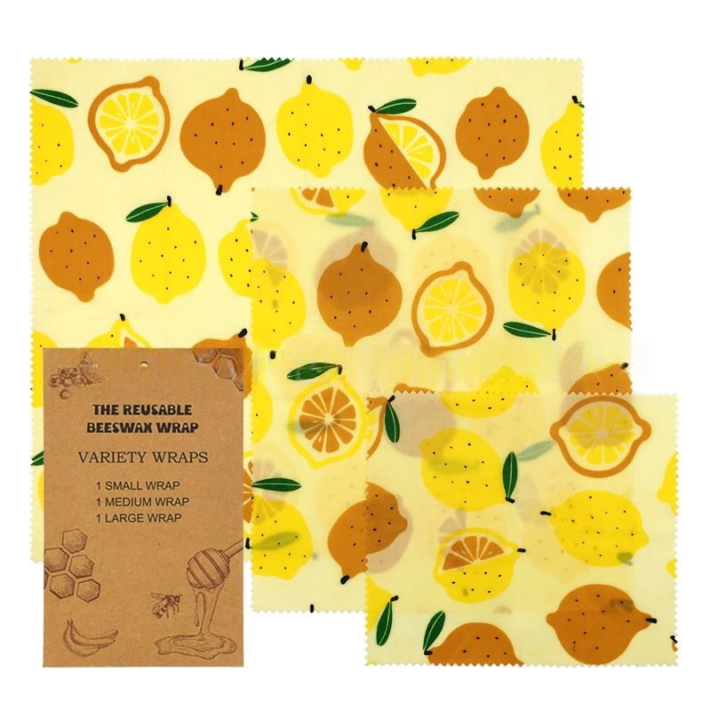 Organic cotton beeswax cling sheet