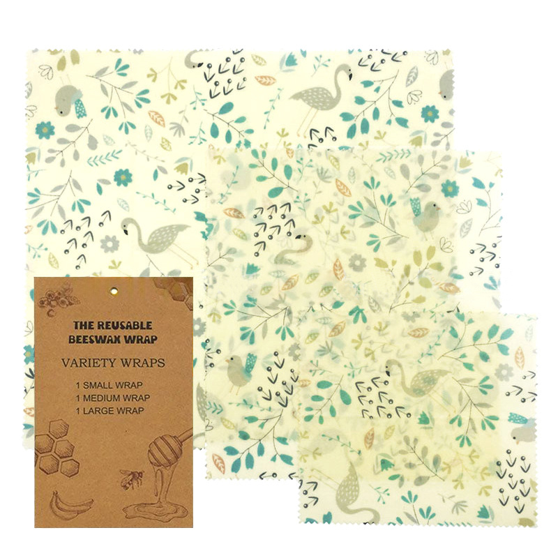 Organic cotton beeswax cling sheet