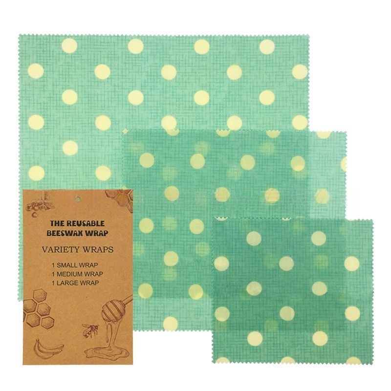 Organic cotton beeswax cling sheet