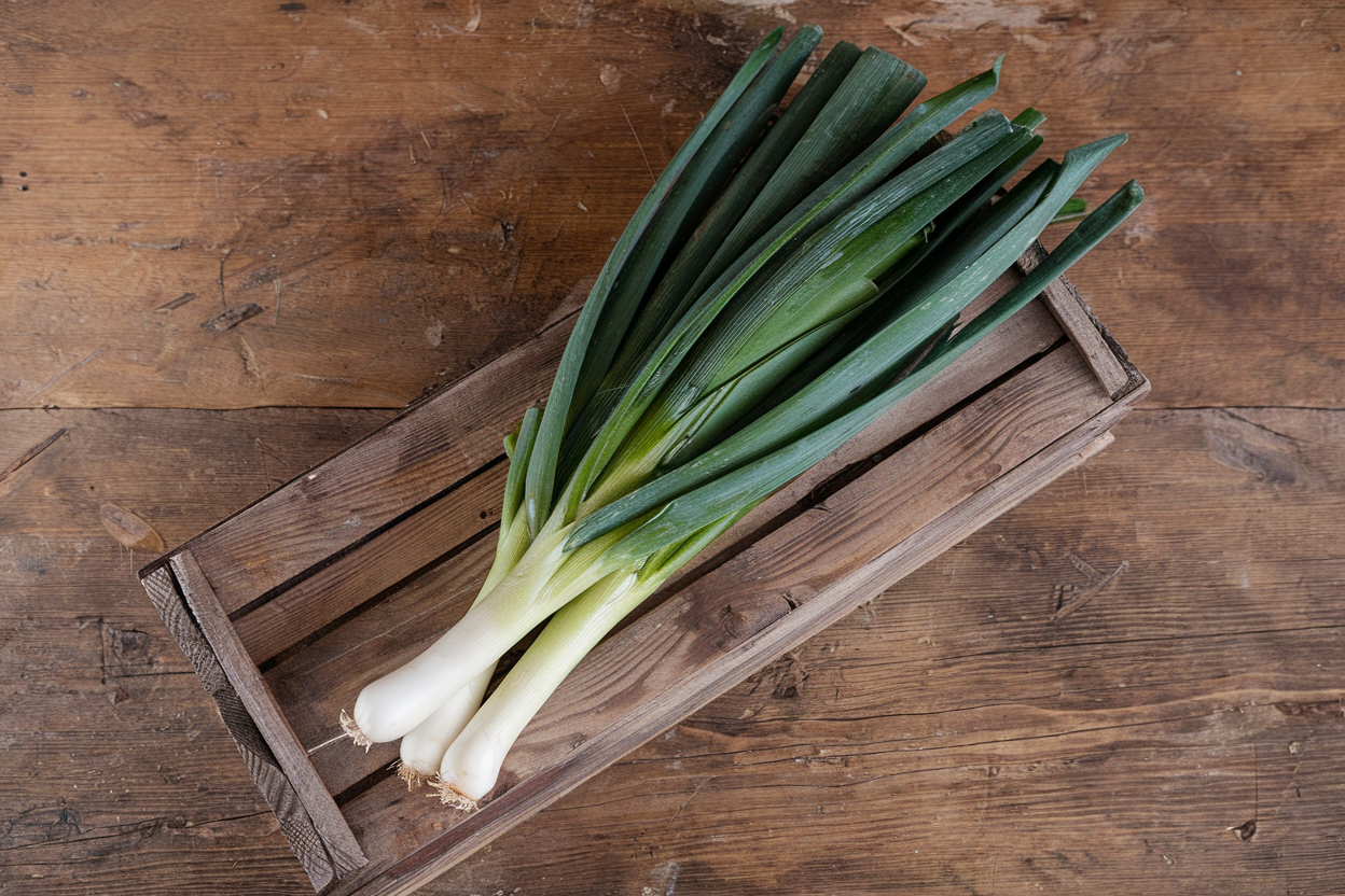 Organic Jumper leek seeds, perfect for enhancing garden health and cooking