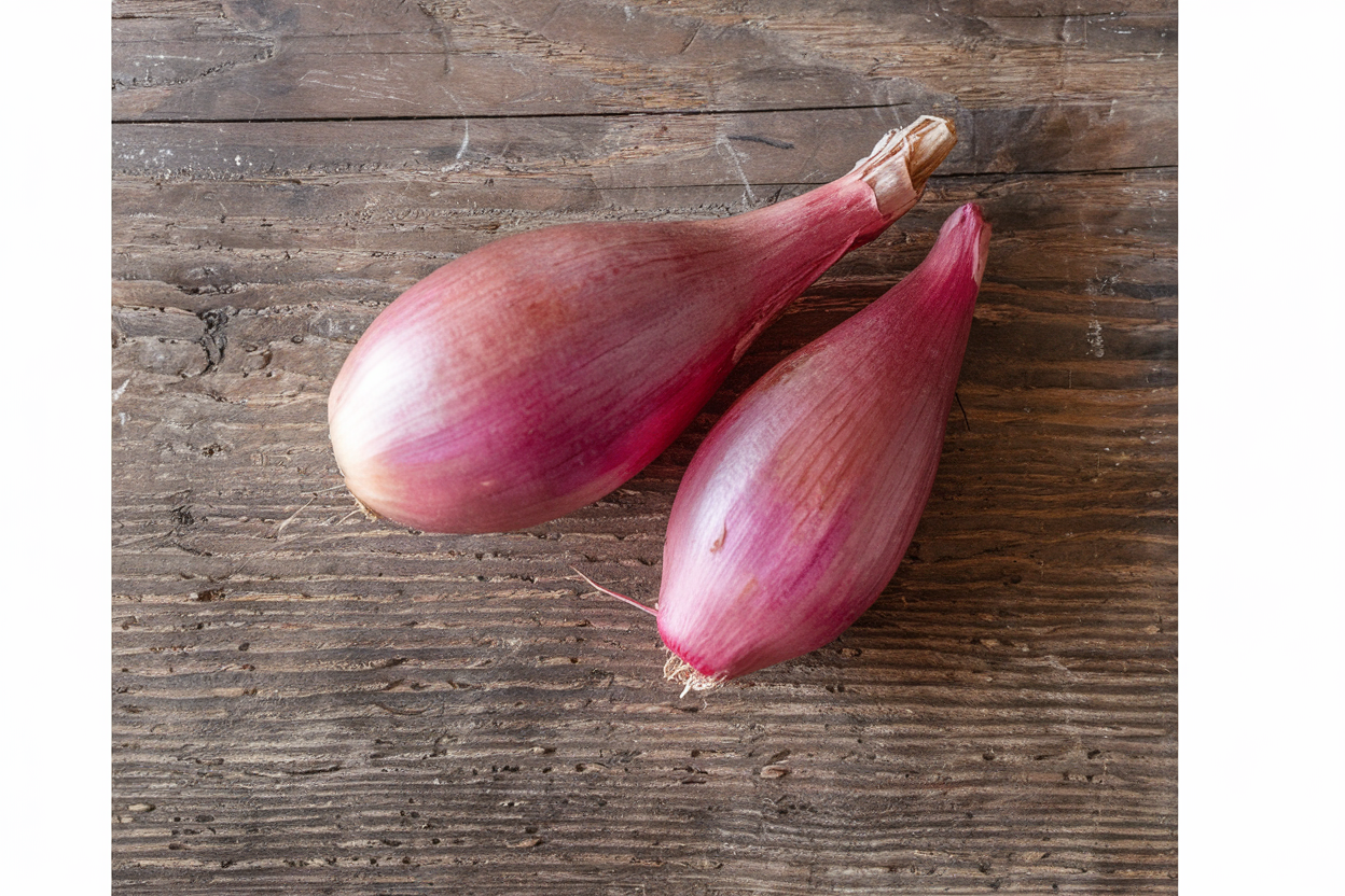 Premium organic shallot seeds, perfect for enhancing flavor in home cooking and professional kitchens