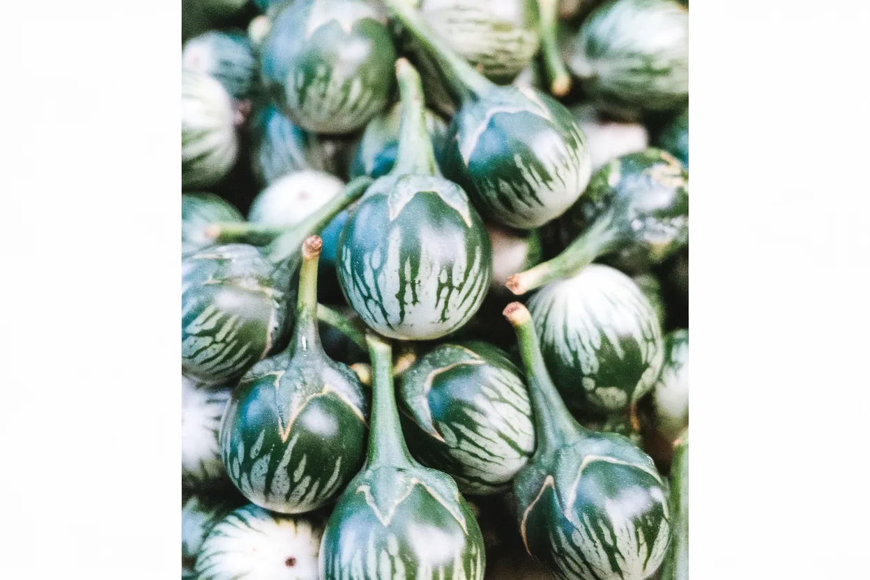 Organic Petch Siam eggplant seeds, perfect for high yield gardening